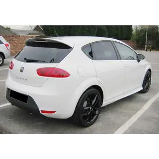 Spoiler DPT V-4 (2009-2012, hoogglans zwart) Seat Leon 2005–2012 foto 4