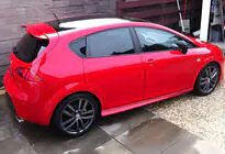 Seat Leon 2005–2012 Spoiler DPT V-6 (2005-2009, om te spuiten) foto 1