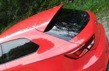 Seat Leon 2013–2020 Spoiler DPT V-1 (2-deurs, hoogglans zwart) foto 1