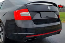 Skoda Octavia III A7 2013–2019 Spoiler DPT V-5 (hoogglans zwart) foto 3