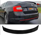 Skoda Octavia III A7 2013–2019 Spoiler DPT V-5 (hoogglans zwart) foto 9
