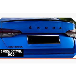 Spoiler DPT V-2 (hoogglans zwart) Skoda Octavia IV A8 2020– foto 1