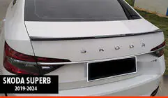 Skoda Superb 2015–2024 Spoiler DPT V-3 (2019-2024, hoogglans zwart) foto 1