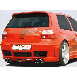 DPT V-2 spoiler (HB, hoogglans zwart) Volkswagen Golf 4 1997–2006