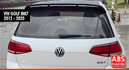 Volkswagen Golf 7/E-Golf 2012–2020 DPT V-8 spoiler (voor Base HB, hoogglans zwart) foto 1