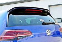 Volkswagen Golf 7/E-Golf 2012–2020 DPT V-9 spoiler (voor GTI / R HB, hoogglans zwart) foto 1