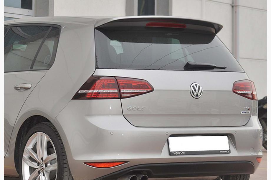 Volkswagen Golf 7/E-Golf 2012–2020 Spoiler DPT V-11 (voor Base HB, hoogglans zwart) Image