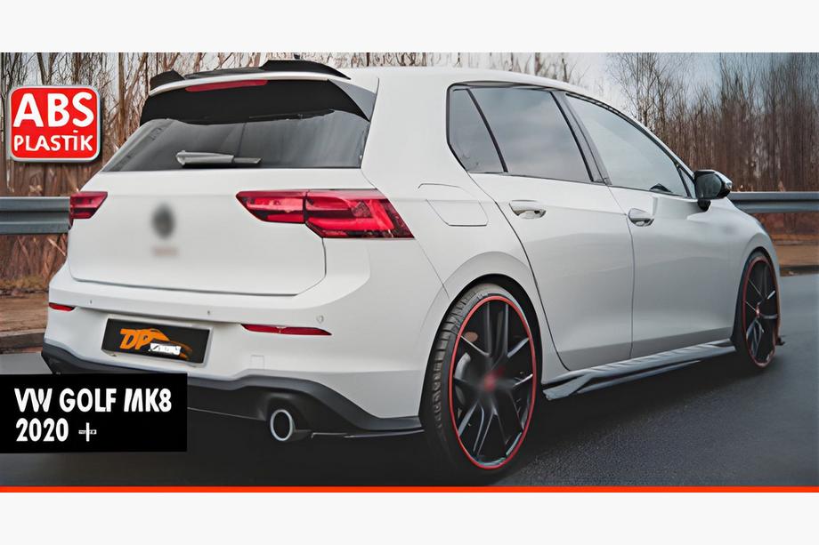 Volkswagen Golf 8 2019– Spoiler DPT V-3 (HB, hoogglans zwart) Image