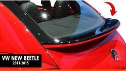 Volkswagen Beetle 2011–2015 DPT spoiler (hoogglans zwart) foto 1