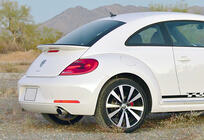 Volkswagen Beetle 2011–2015 DPT spoiler (hoogglans zwart) foto 3