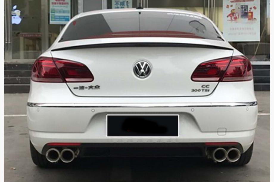 Volkswagen Passat CC 2008–2017 Spoiler DPT (2012-2017, hoogglans zwart) Foto 3