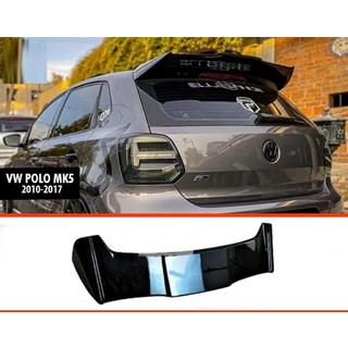 DPT V-1 spoiler (HB, hoogglans zwart) Volkswagen Polo 2010–2017