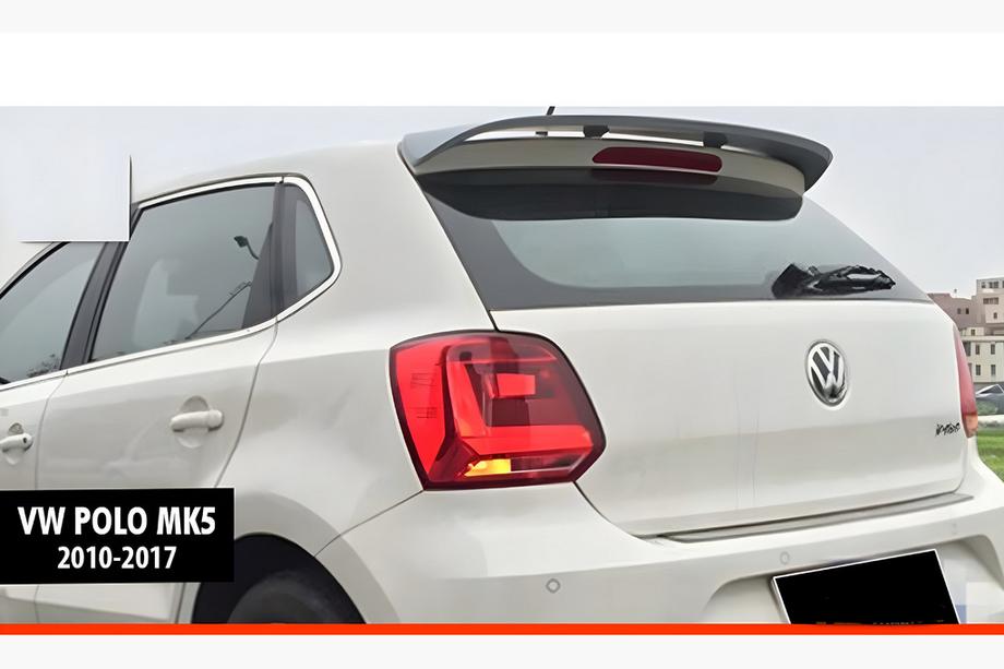 Volkswagen Polo 2010–2017 Spoiler DPT V-5 (HB, hoogglans zwart) Image