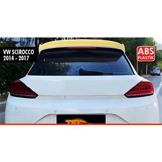 DPT V-2 spoiler (2014-2017, hoogglans zwart) Volkswagen Scirocco 2008–2017