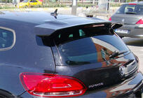 Volkswagen Scirocco 2008–2017 Spoiler DPT V-3 (2008-2013, hoogglans zwart) foto 2