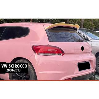 DPT V-5 spoiler (2008-2013, zwart hoogglans) Volkswagen Scirocco 2008–2017