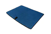 Fiat 500X 2014–2024 Kofferbakmat (EVA, blauw) foto 2