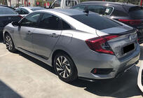 Honda Civic Sedan X 2016–2021 Achterste FLAP opzetstukken DPT (glanzend zwart) foto 2