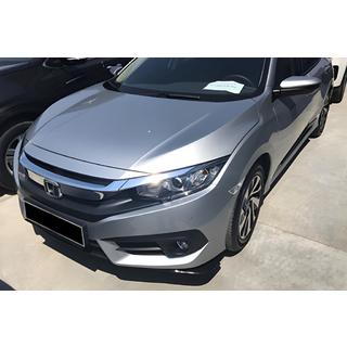 Voorste FLAP-extensions DPT (glans zwart) Honda Civic Sedan X 2016–2021