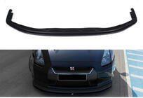 Nissan GT-R 2008–2025 DPT front bumper lip (hoogglans zwart) foto 1