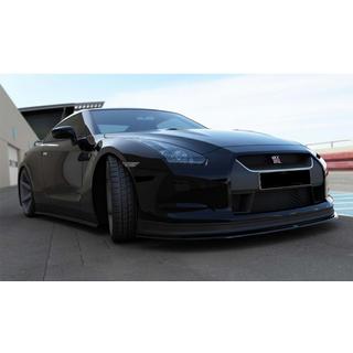 DPT front bumper lip (hoogglans zwart) Nissan GT-R 2008–2025 foto 2