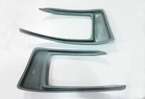 Seat Leon 2013–2020 Canards voor achterbumper DPT (2017-2020, 2 stuks, hoogglans zwart) foto 7