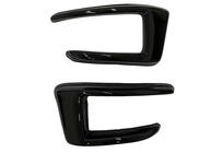 Seat Leon 2013–2020 Canards voor achterbumper DPT (2017-2020, 2 stuks, hoogglans zwart) foto 4