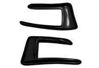 Seat Leon 2013–2020 Canards voor achterbumper DPT (2017-2020, 2 stuks, hoogglans zwart) foto 5