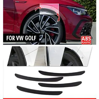 Wielkastlijsten DPT (4 stuks, zwart) Volkswagen Golf 7/E-Golf 2012–2020 foto 1