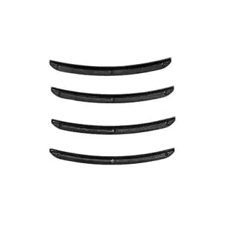 Wielkastlijsten DPT (4 stuks, zwart) Volkswagen Golf 7/E-Golf 2012–2020 foto 4