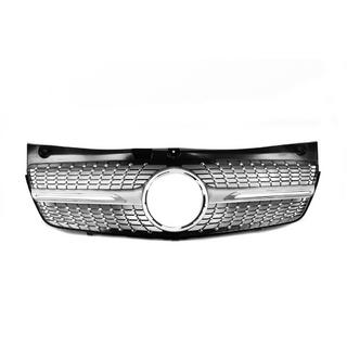 Voorgrille Diamond Silver (2010-2014) foto 3