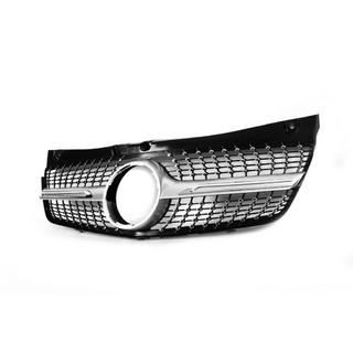 Voorgrille Diamond Silver (2010-2014) foto 4