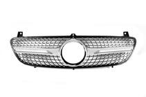 Mercedes Vito W639 2004–2014 Voorgrille Diamond Silver (2004-2010) foto 3
