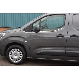 Raamomlijsting Omsa Line (2 stuks, RVS) Citroen Berlingo/Multispace 2018– foto 3