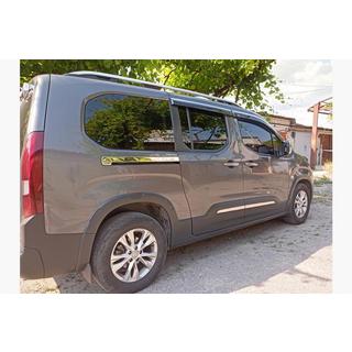 RVS sierlijsten voor schuifdeur (2 stuks) Citroen Berlingo/Multispace 2018– foto 1