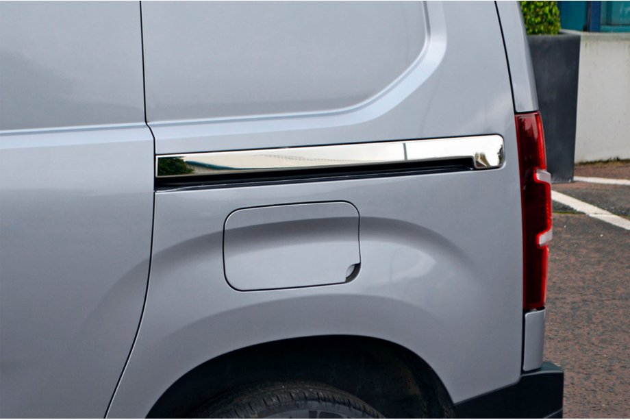 Citroen Berlingo/Multispace 2018– RVS sierlijsten voor schuifdeur (2 stuks) Foto 2