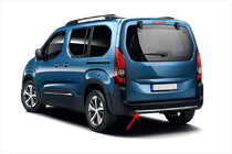 Opel Combo 2019– RVS achterbumperbeschermer Omsa Line foto 2