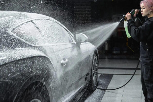 Auto wassen in de winter: tips en adviezen