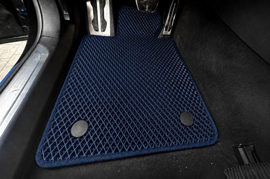 BMW 7 Serie G11/G12 2015–2022 EVA automatten (voor G12, Blauw) Image