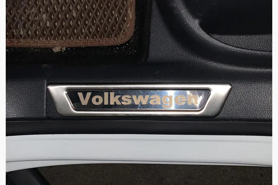 Volkswagen Universele instaplijsten Volkswagen V-1 (4 stuks, RVS) Foto 8