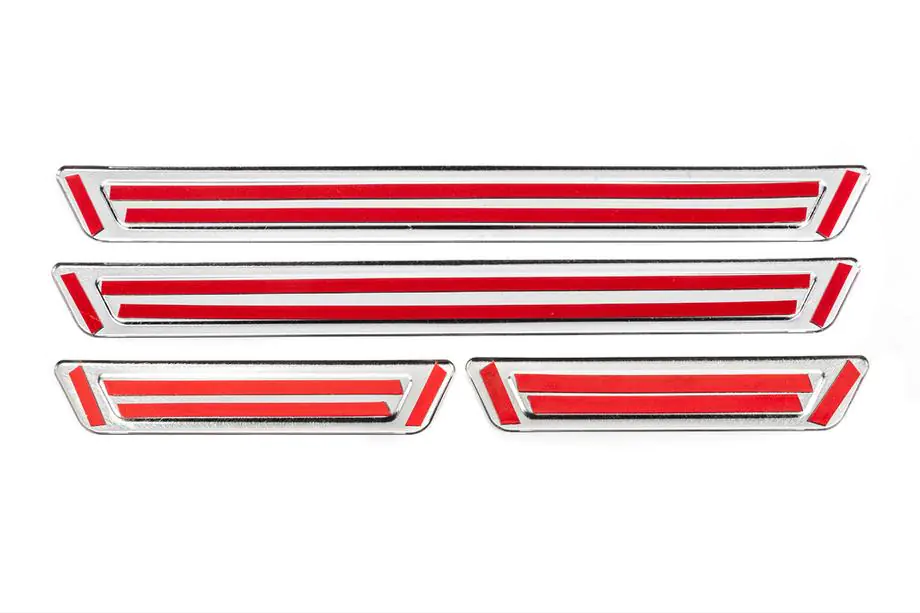 Volkswagen Universele instaplijsten Volkswagen V-1 (4 stuks, RVS) Foto 6