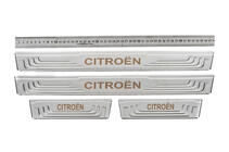 Citroen Universele dorpellijsten Citroen V-2 (4 st., RVS) foto 1