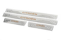 Citroen Universele dorpellijsten Citroen V-2 (4 st., RVS) foto 3