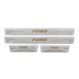Universele instaplijsten voor Ford V-2 (4 st., RVS) foto 2