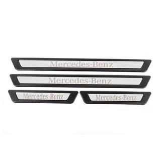 Universele dorpellijsten voor Mercedes V-3 (4 stuks, RVS) foto 2