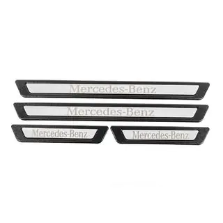 Universele dorpellijsten voor Mercedes V-3 (4 stuks, RVS) foto 2