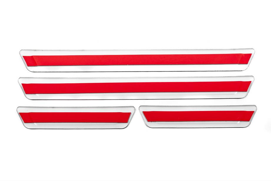 Audi Universele instaplijsten Audi V-3 (4 stuks, RVS) Foto 4