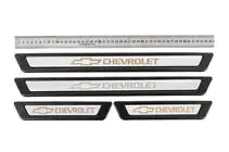 Chevrolet Universele dorpellijsten Chevrolet V-3 (4 stuks, RVS) foto 1