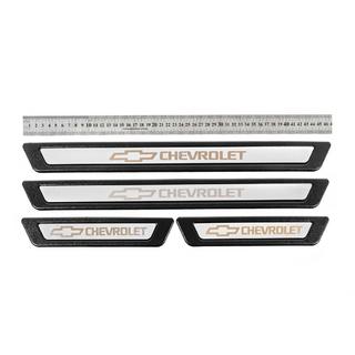 Universele dorpellijsten Chevrolet V-3 (4 stuks, RVS) foto 1