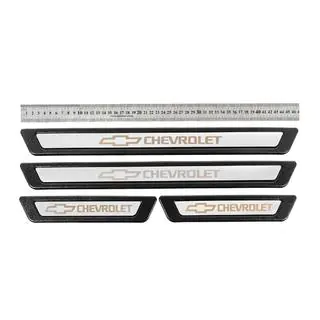 Universele dorpellijsten Chevrolet V-3 (4 stuks, RVS) foto 1